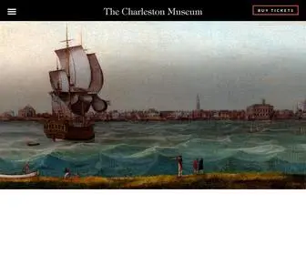 Charlestonmuseum.org(Charleston Museum) Screenshot