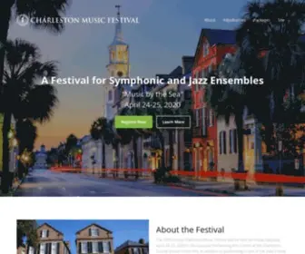 CharlestonmusicFestival.net(Charleston Music Festival) Screenshot