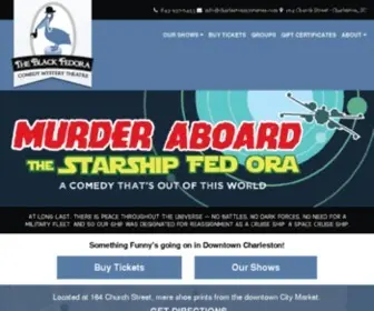 Charlestonmysteries.com(The Black Fedora Theatre) Screenshot