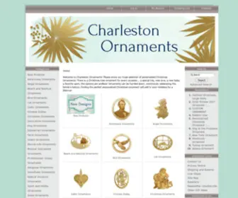 Charlestonornaments.com(Charleston Ornaments) Screenshot