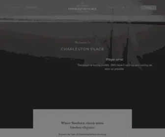 Charlestonplace.com(Charleston Place by Orient) Screenshot
