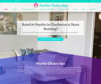 Charlestonpsychic.com(Psychic Chakra Spa) Screenshot