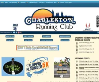 Charlestonrunningclub.com(Charleston Running Club) Screenshot