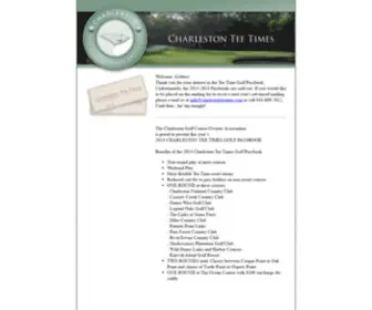 Charlestonscteetimes.com(Charleston Tee Times) Screenshot