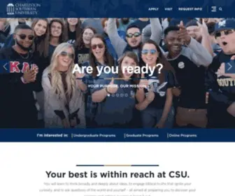 Charlestonsouthern.edu(Charleston Southern University) Screenshot