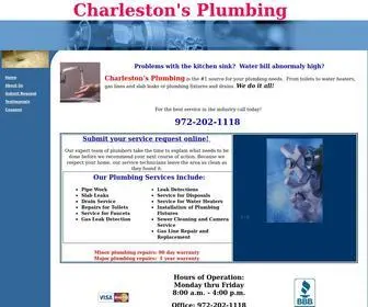 Charlestonsplumbing.com(Plumbing Service and Repair) Screenshot