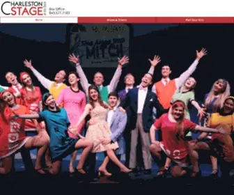Charlestonstage.com(Charleston Stage) Screenshot