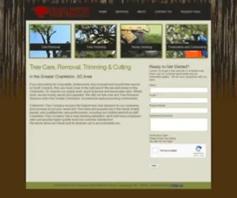 Charlestontreecompany.com(Charleston Tree Company) Screenshot