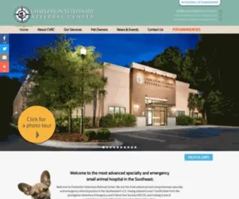 Charlestonvrc.com(Charleston Veterinary Referral Center) Screenshot