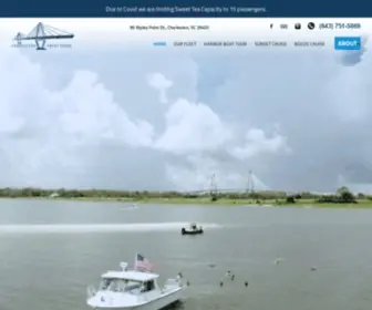 Charlestonyachttours.com(Charleston Boat Tours) Screenshot