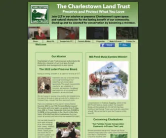 Charlestownlandtrust.org(Charlestown Land Trust) Screenshot