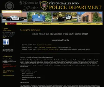 Charlestownpolice.com(Charles) Screenshot