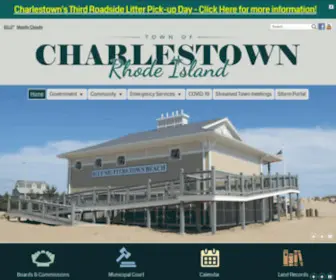 Charlestownri.gov(Charlestown, RI) Screenshot