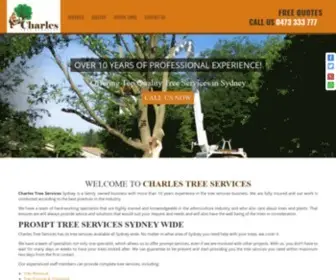 Charlestreeservices.com.au(Charles Tree Services) Screenshot