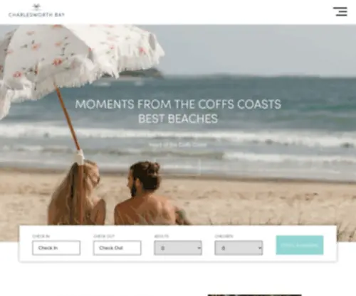 Charlesworthbaybeachresort.com.au(Coffs Harbour Accommodation) Screenshot