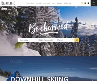 Charlevoixtourism.com(Tourisme Charlevoix) Screenshot