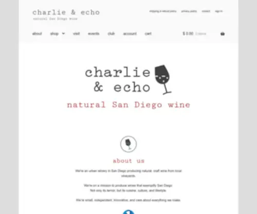 Charlieandecho.com(Charlieandecho) Screenshot