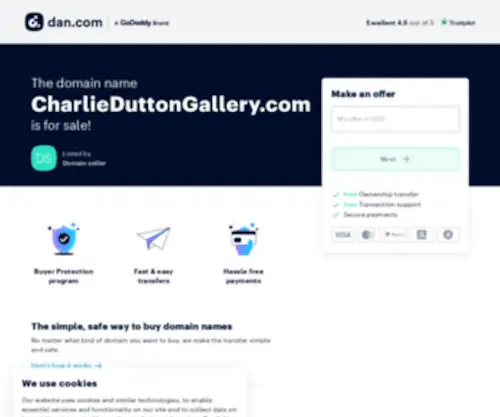 Charlieduttongallery.com(Art gallery) Screenshot