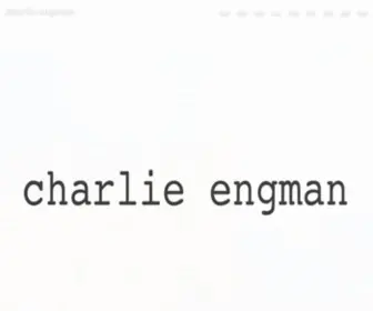 Charlieengman.com(charlieengman) Screenshot