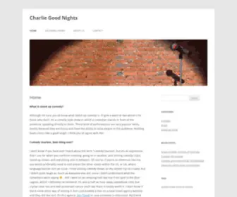 Charliegoodnights.com(Charlie Good Nights) Screenshot