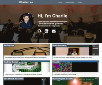 Charlielee.uk(Charlie Lee) Screenshot