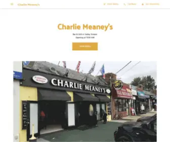 Charliemeaneys.net(Charlie Meaney's) Screenshot