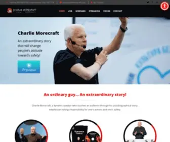Charliemorecraft.com(Charlie Morecraft) Screenshot