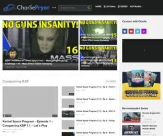 Charliepryor.net(Charlie Pryor Gaming Videos) Screenshot