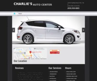 Charliesautocenter.net(Charlie's Auto Center) Screenshot