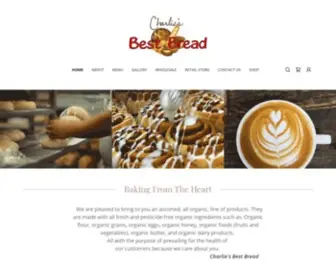 Charliesbestbread.com(Charlie's Best Bread) Screenshot