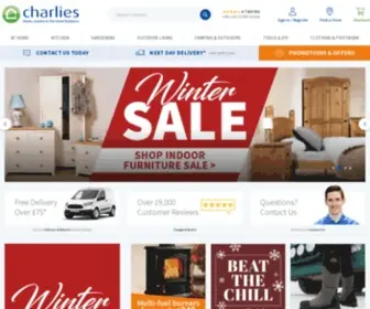 Charliesdirect.co.uk(Home, Garden, Outdoor Living & More) Screenshot