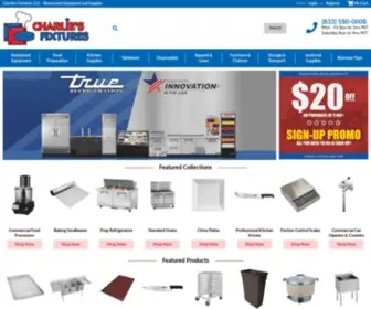 Charliesfixtures.com(Restaurant Supply Store in Los Angeles) Screenshot