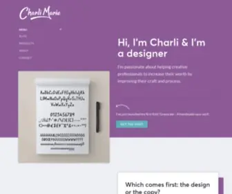 Charlimarie.com(Charli Marie) Screenshot
