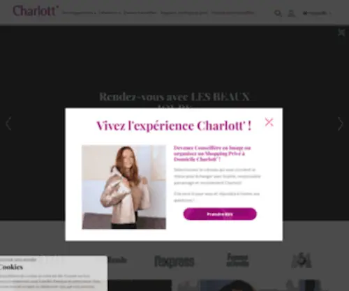 Charlott.re(Leader de la vente à domicile de lingerie et de prêt) Screenshot