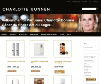 Charlottebonnen.dk(Velkommen til Charlotte Bonnen) Screenshot