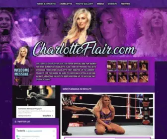 Charlotteflair.com(C o m) Screenshot