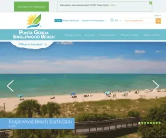 Charlotteharbortravel.com(Charlotte Harbor Florida vacation and visitor official information) Screenshot