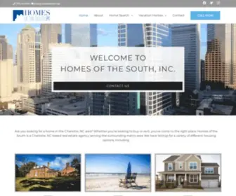 Charlottehomes.com(Homes of the South) Screenshot