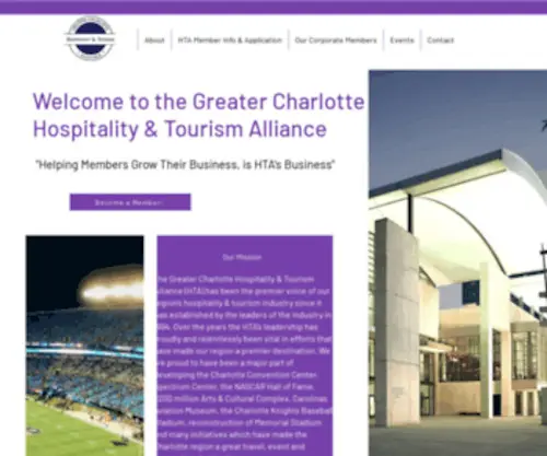 Charlottehta.com(Greater Charlotte Hospitality & Tourism Alliance) Screenshot