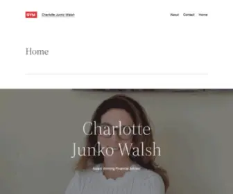 Charlottejunkowalsh.com(Charlotte Junko Walsh) Screenshot