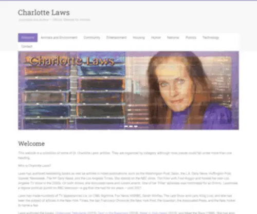 Charlottelaws.org(Dr. Charlotte Laws) Screenshot