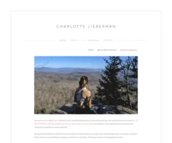 Charlottelieberman.com(Charlotte lieberman) Screenshot