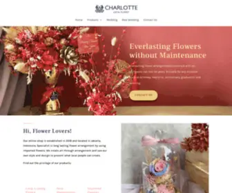 Charlottelocalflorist.com(Charlotte Local Florist) Screenshot