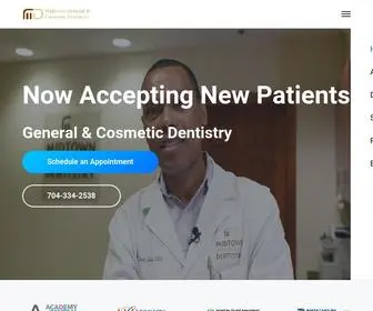 Charlottemidtowndentistry.com(Midtown General & Cosmetic Dentistry) Screenshot