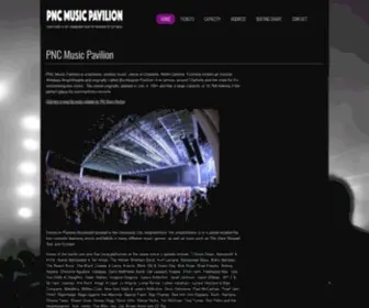 CharlottemusicPavilion.com(PNC Music Pavilion) Screenshot