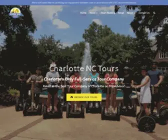 Charlottenctours.com(Charlotte NC Tours) Screenshot