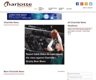 Charlottenews.net(News from Charlotte NC) Screenshot