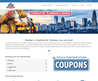 Charlotteplumbingsvc.com(Plumbers Charlotte NC) Screenshot