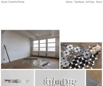 Charlotterohde.de(Studio Charlotte Rohde) Screenshot