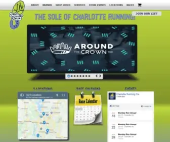 Charlotterunning.com(Charlotte Running Comppany) Screenshot